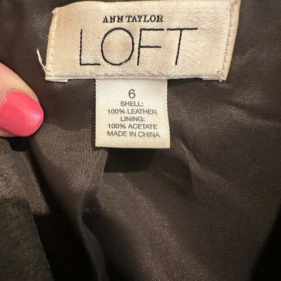 LOFT Suede Jacket - Dark Olive - Picture 3 of 3